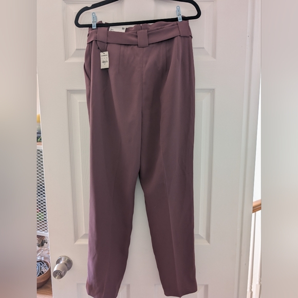 Express High-rise Paper Bag Ankle Pant - Picture 5 of 5